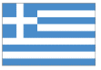Imagem da bandeira da Grécia.
