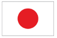 Imagem da bandeira do Japão.