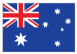 Imagem da bandeira da Austrália.