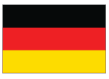 Imagem da bandeira da Alemanha.