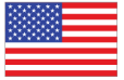 Imagem da bandeira do Estados Unidos da América.