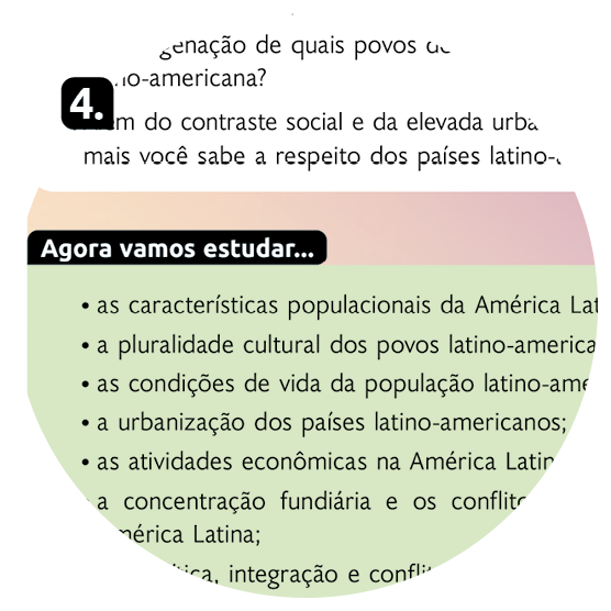 Página de referência 4 do boxe Agora vamos estudar contendo texto.