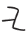 Letra do alfabeto fenício equivalente ao I, semelhante a letra Z com um traço horizontal no meio.