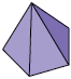 Ilustração de uma pirâmide de base pentagonal.