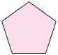 Ilustração de um polígono com 5 lados.