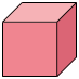 Ilustração de um cubo.