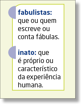 Reprodução de trecho de página de livro. Destaque para o boxe 'Glossário'.