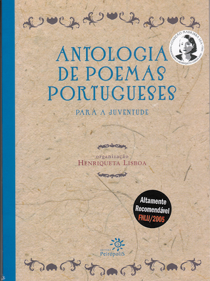 Capa de livro. Fundo em marrom. Na parte superior, título do livro em azul, na ponta da direita, retrato pequeno de formato de um círculo de uma pessoa de cabelos curtos escuros, penteados para a direita. Na parte inferior, textos e logotipo da editora.